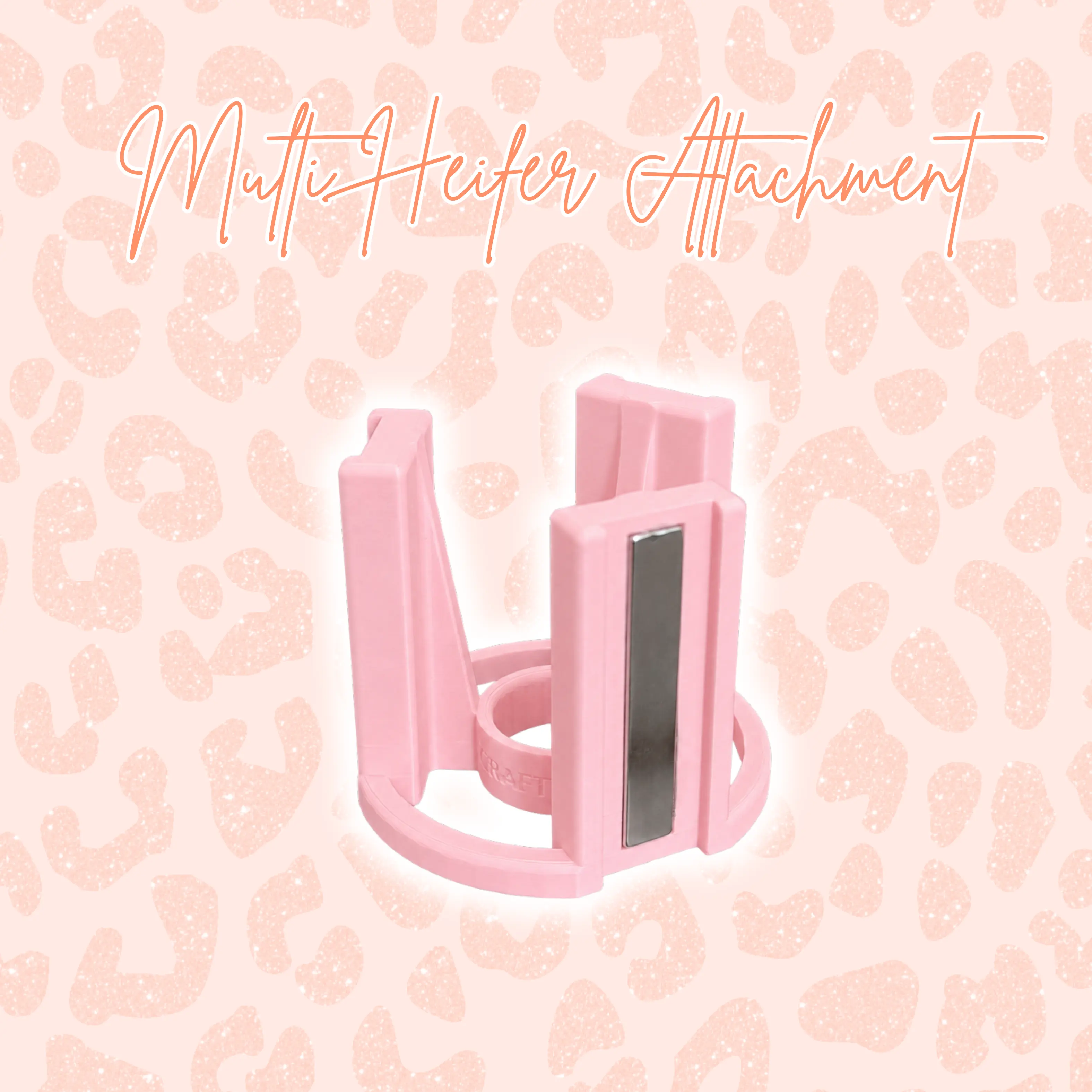 Multi Heifer Attachment | Magnetic Rotating Holder for Flat Tools, Spatulas & Letter Openers