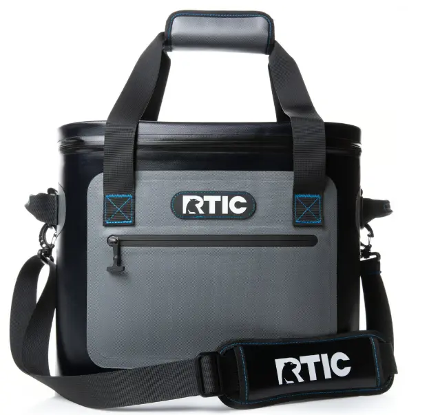 RTIC Outdoors 30 Cans Ultra-Tough Soft Sided Cooler, Insulated Soft Cooler Bag for Ice, Lunch, Beach, Drinks, Travel, Camping, Picnic, Car and Hiking, Floating, Leakproof