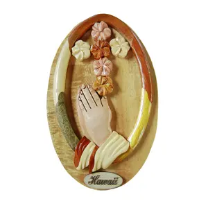 Praying Hands Plumeria Cross Puzzle Box