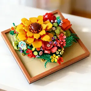 Handmade Sunflower Puzzle Book Art Decor, DIY Creative 3D Wall Hanging, Beautiful Ornament, Home Decoration, Craft Project