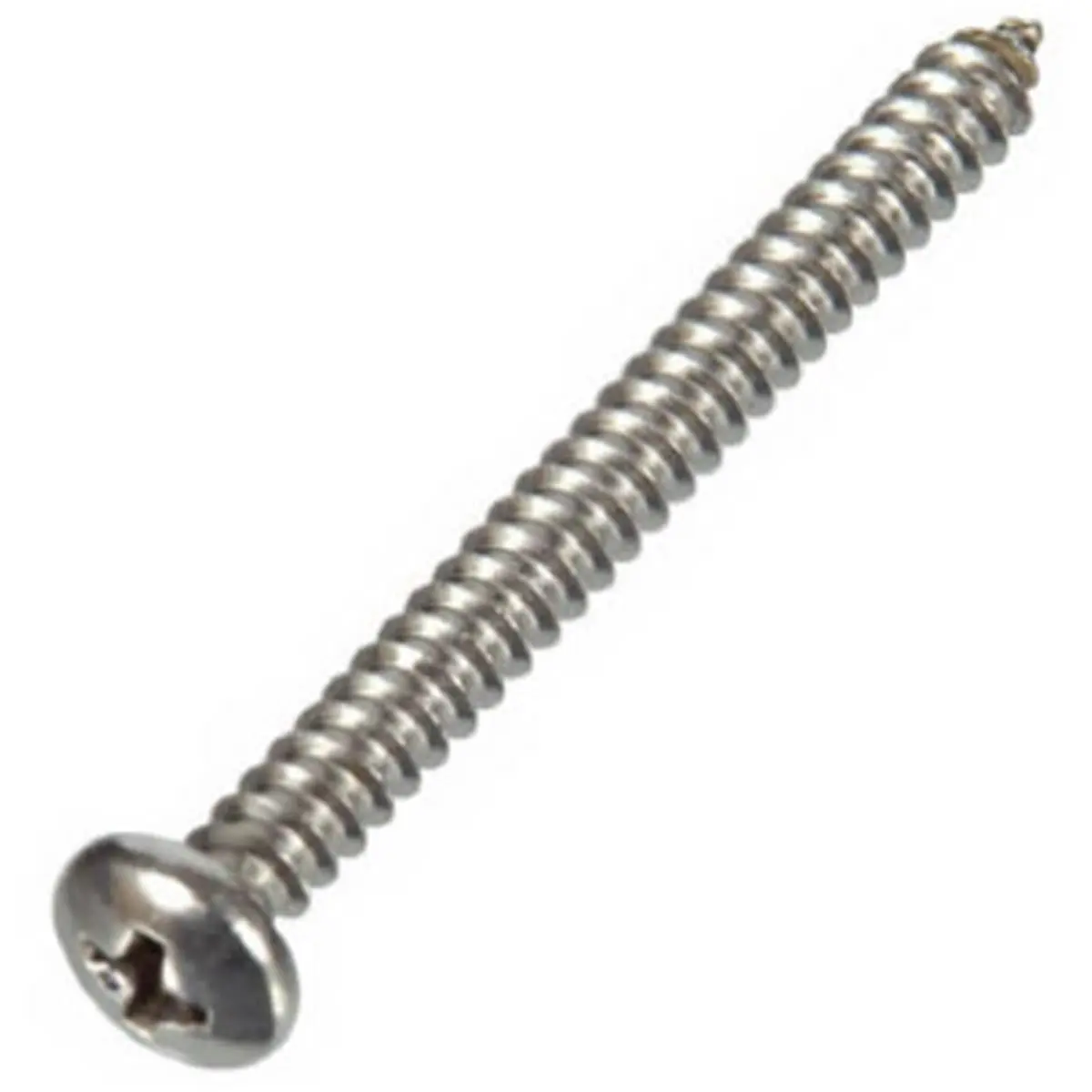 Hillman Stainless Steel Hardware Screws, 14 x 1.5 in. Metal Screw Pack - 100 Pieces for Sailing Water Sports, Stainless Steel Screws