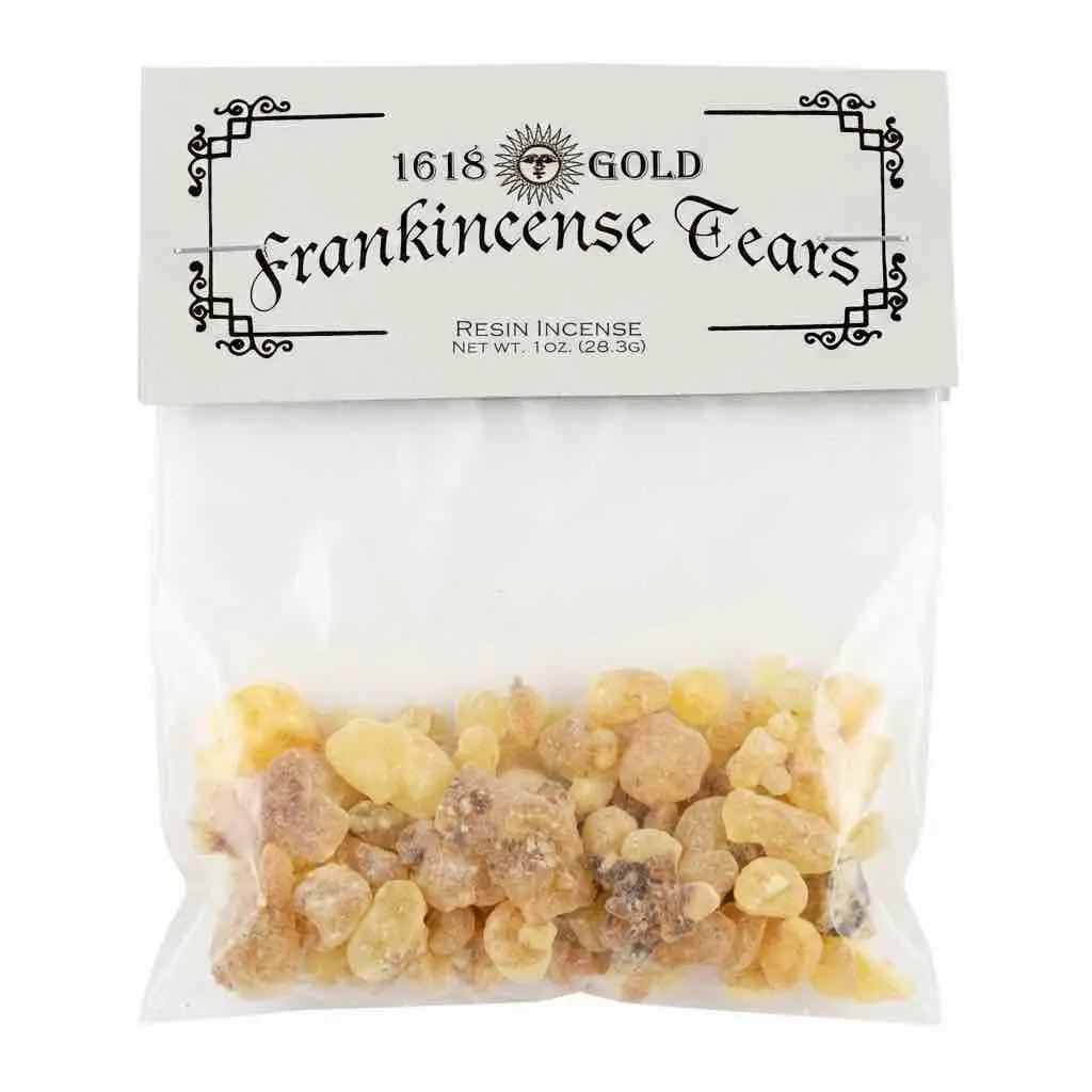 Frankincense Tears Resin Incense 1 oz — Boswellia Sacra Granular Ritual Incense Frankincense Tears Resin Incense 1 oz — Boswellia Sacra Granular Ritual Incense