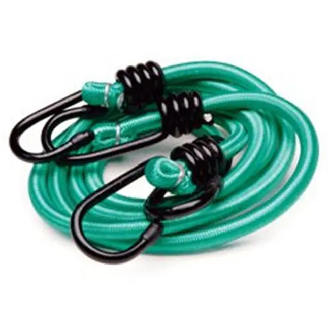 RoadPro Heavy Duty Stretch Cords for Secure Fastening - 32-Piece Set with Anti-Scratch Hooks, 8mm Diameter
