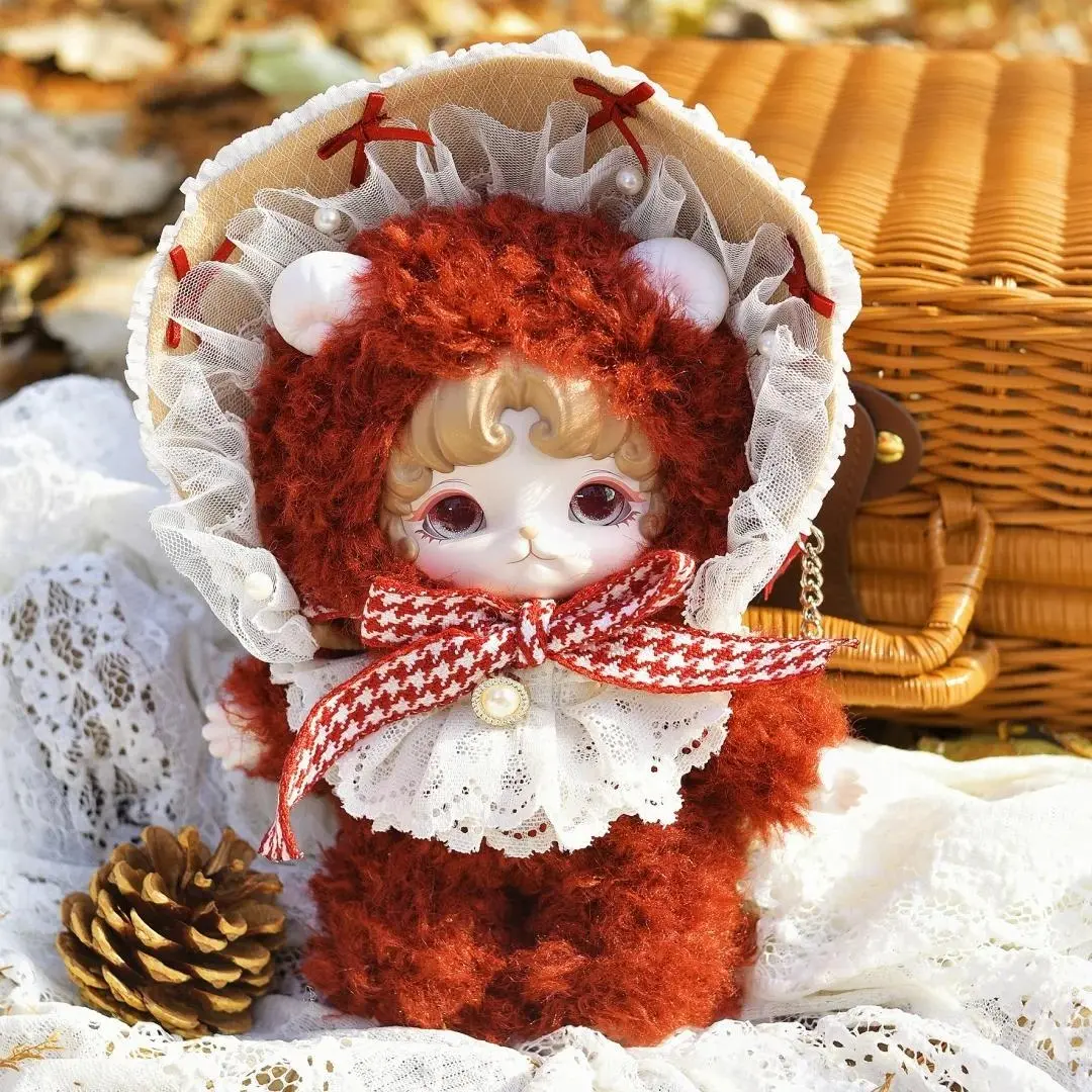 MiJuan Collieg Fluffy Dream Cute serie splush Blind Box | 6+2 +1 Hidden |, Sealed Hobby Box