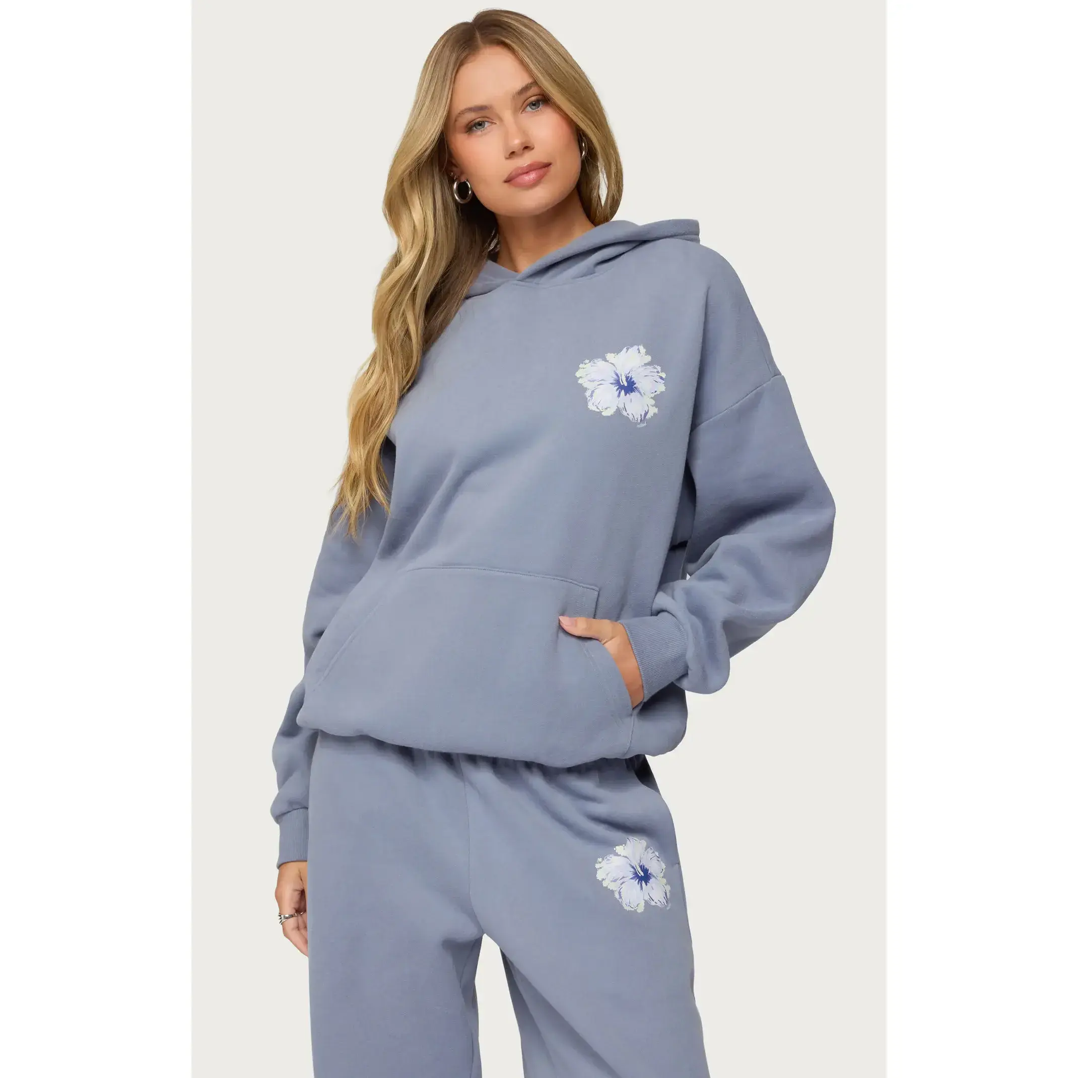 Edikted Women's Tropical Bloom Hoodie