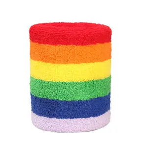 Sweat-absorbing towel wrist guard sports running fitness basketball badminton yoga wrist guard cotton feeling breathable men and women