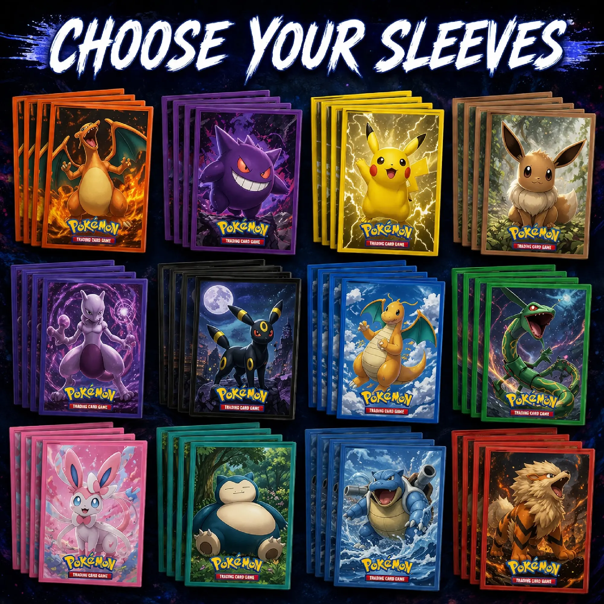 Pokmon Sleeves (CHOOSE YOUR SLEEVES) - TikTok Shop Pokmon Sleeves (CHOOSE YOUR SLEEVES) - TikTok Shop
