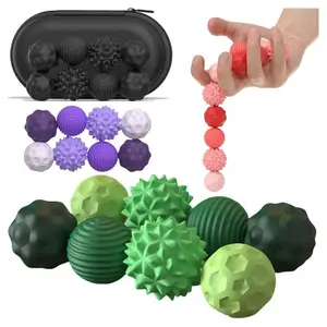8-Piece Sensory Silicone Magnetic Balls Set, Relaxing Toy for Adults and Teens, Stress Relief Fidget, Stress Relief Toys, Anxiety Reduction, Fun and Interactive