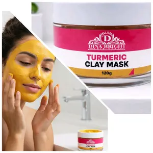 TUMERIC GLOW CLAY MASK.