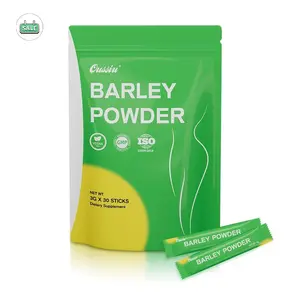 Oussiu Organic Barley Grass Powder Juice 3g (30 Sticks) Non-GMO Vegan Food Greens Mix Rich in Immune Vitamin Fibers & Minerals Antioxidants