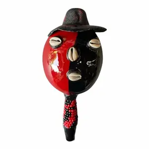 Elegua Maraca Rattle - For Santería, Ifa, and Orisha Practices (Associated with Eshu)