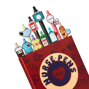 [Best Gift] 10-30PK Funny Medical Theme Pens with Refills - Unique Gift for Coworkers