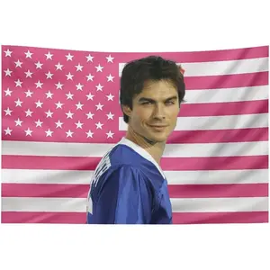 SRHJTERS Flag Damon Tapestry 3 * 5ft Wall Hanging, It Can Be Used for Room Flag Walls, Bedrooms Salvatore, Living RoomsKitchenOutdoor, Parties,Gift35x62 in