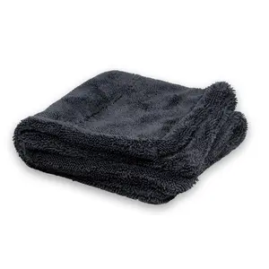 NightGloss The Finer Details Twisted Loop Drying Towel - 16x16 Inch 1200gsm Microfiber Towel for Wheels Glass & Finishing Touches