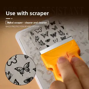 Stamping Plates Nail Art, Chinese Style Bow & Heart Template, DIY Trendy Nail Stencil Tools For Transfer Design