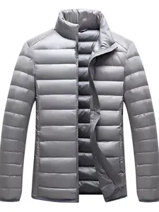 Men's Plus Size Lightweight Zip Up Jacket