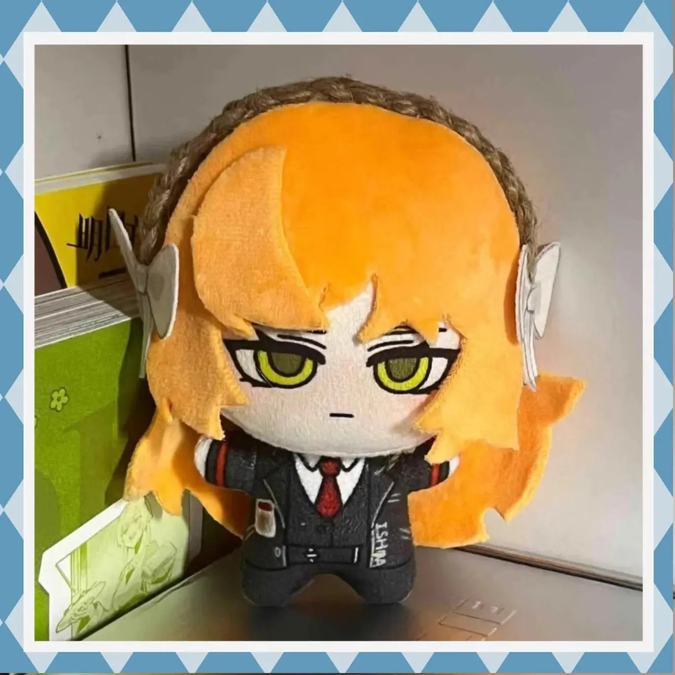 Limbus Company Japanese Anime & Manga Soft Plush Toys, 10cm Cotton Fabric Doll Peripherals - Ishmael/Don Quixote-A Small Size Pendant, Birthday Holiday Gift (Toys & Hobbies, DIY Felt Crafts)