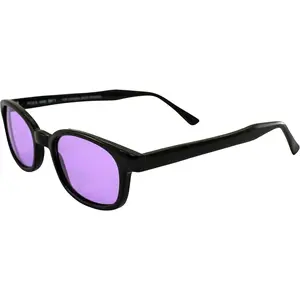 X-Kd's Biker  Lenses Black Frames Sunglasses