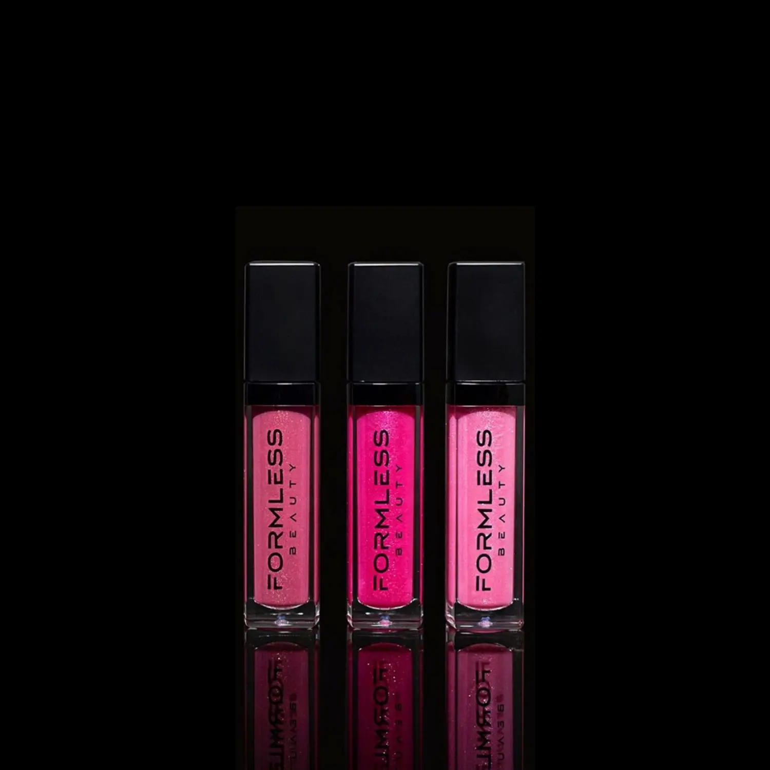 Formless Beauty Ascension Lip Gloss Trio | Clean Non-Toxic Lip Gloss Set | 3 Shades | Vegan & Cruelty-Free