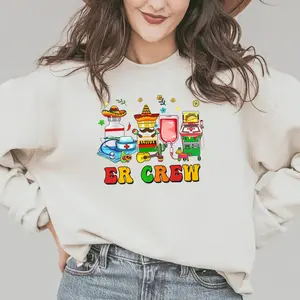 ER Crew Cinco De Mayo Emergency Department Sweater, Funny Nacho Average Er Nurse, Cinco De Mayo Nurse, Mexican Nurse, Nurse Gift
