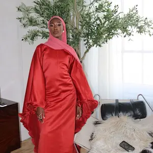 Rafahia Ruffle Abaya