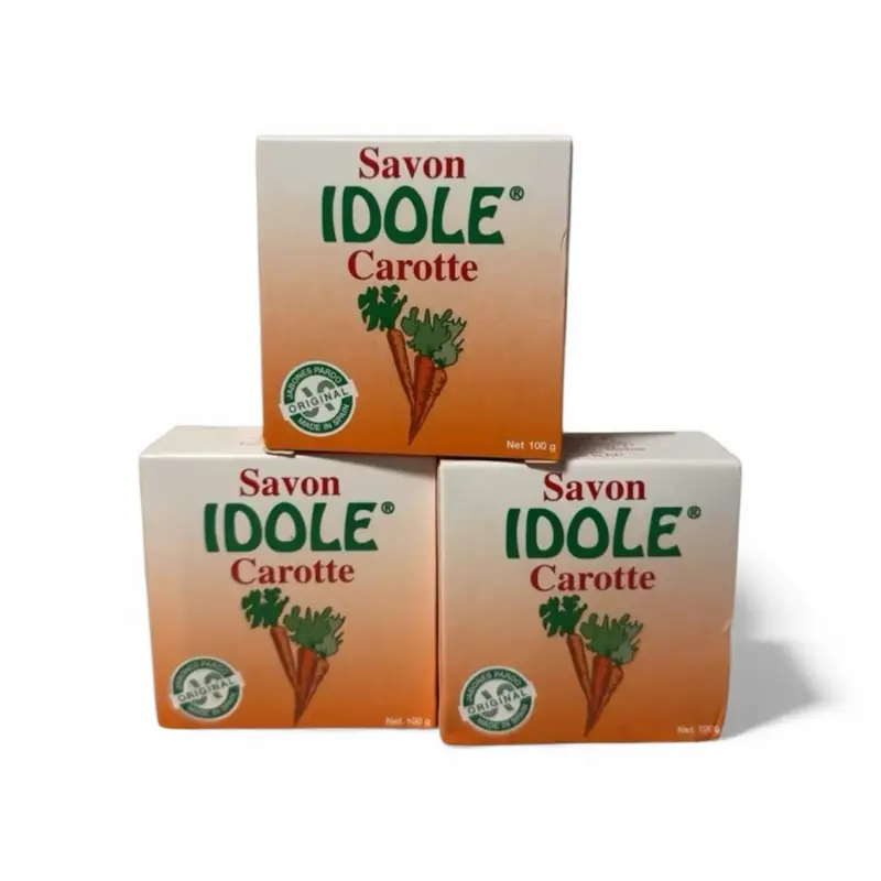 Idole carrot soap 100g 3pcs Body Care Idole carrot soap 100g 3pcs Body Care