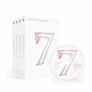BTS Map of the Soul: 7 - Album with White Cover in Four Versions