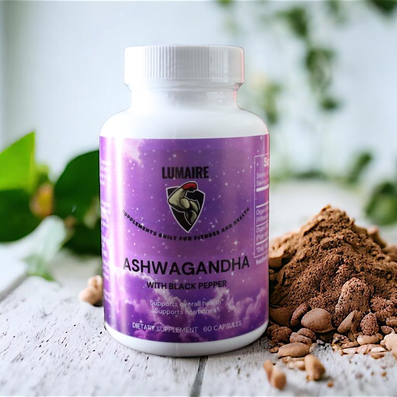 Organic Ashwaghanda Brain Clarity And Anxiety Reliever Healthcare Fitness