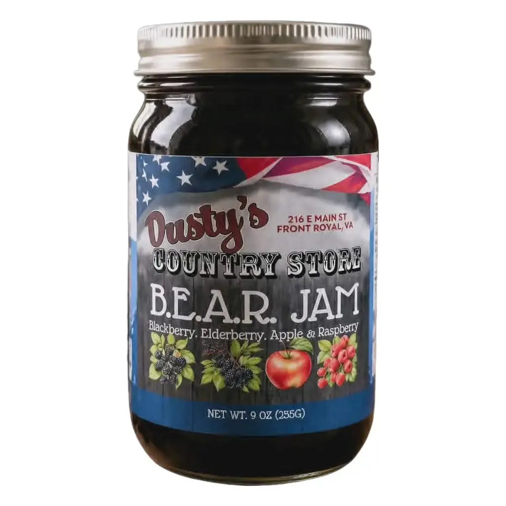 Dusty's Country Store B E A R Jam 9 OZ