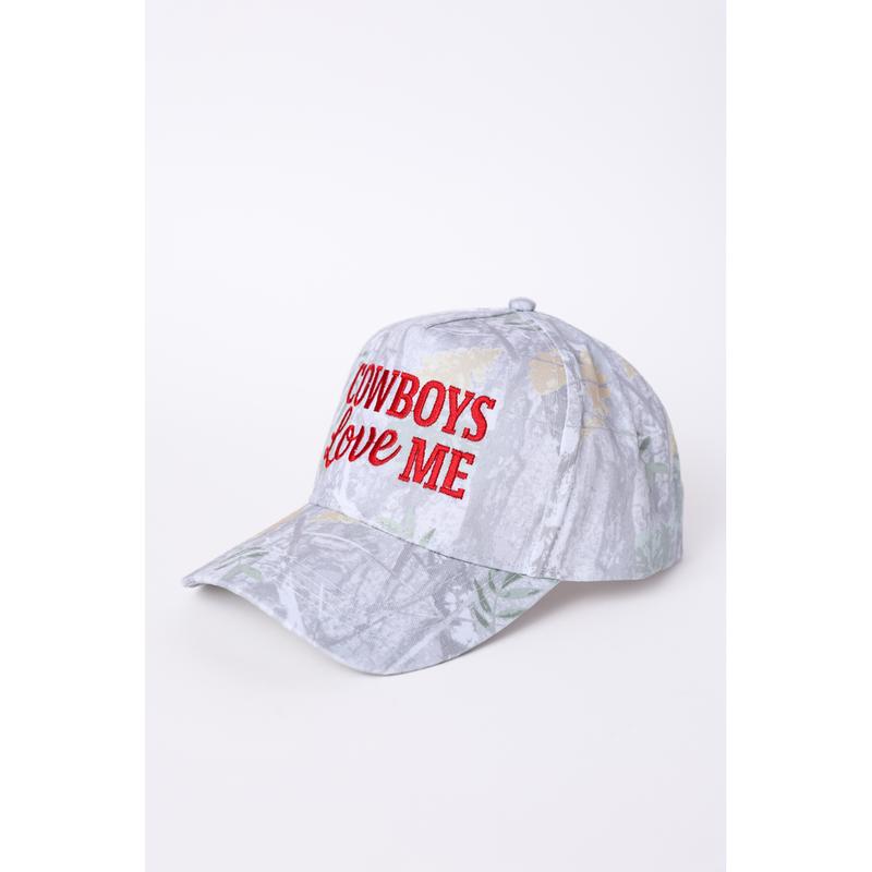 Cowboys Love Me Trucker Hat