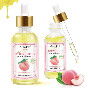 Aliver Body Juice Intimate Oil 60ML, Natural Moisturizing Lube for Sensitive Areas, Long-Lasting Hydration & Comfort Enhancer