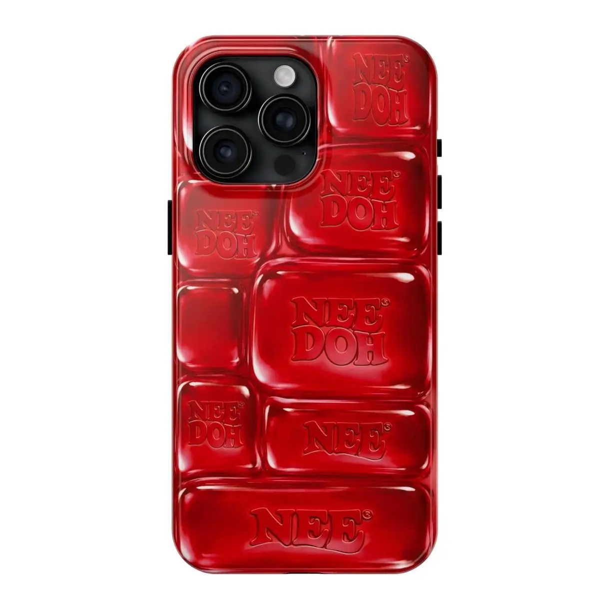 Bubble Style Printed 3D Effect Tough Phone Case, Cool Crush IceCube Phone  Case, 3D Visual Printed Graphic Hard Phone Cover, Phone Accessories 8TP -  TikTok Shop