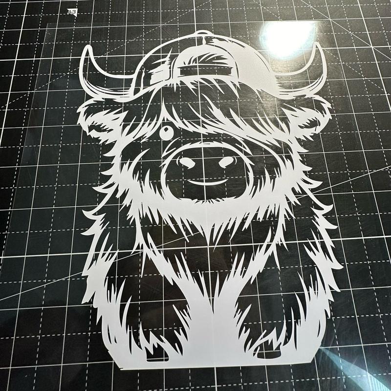 Baby Bull Weatherproof Decal for Trucks and Cars
