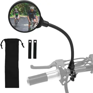 Mirrors for Handlebars Rearview Mirror -  Mirrors for Handlebars, 360? Adjustable Rotatable  Mirror for Electric , Mountain  and Road