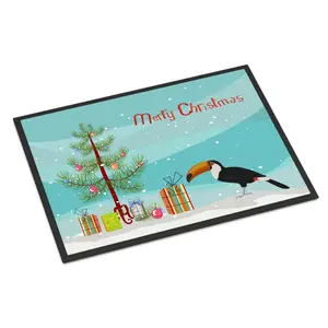 Carolines Treasures  18 x 27 in. Toucan Merry Christmas Indoor or Outdoor Mat