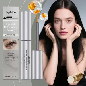 Zephoco Moisturizing Natural Eyelash Serum, Eyelash Growth Serum -, Gentle Nourishing, Natural Curl For Bright & Pretty Lash Looks, Healthier Thicker Lashes 💫