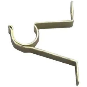 Newell Rubbermaid 5712B.063 0.56 in. Brass Cafe Rod Bracket, for Kitchen Organization, Home Storage Holder & Rack