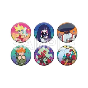 PANTY & STOCKING with GARTERBELT can badge pin blind bag anime merchandise