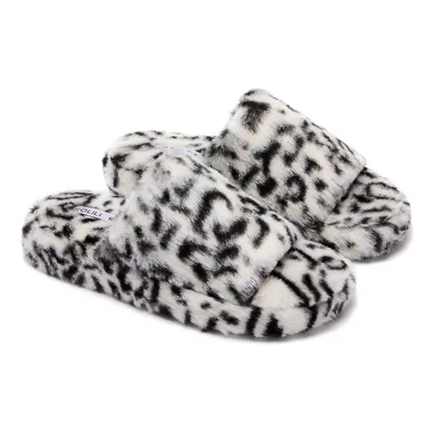 KOLILI Women's Warm Fluffy House Slippers - Casual Slipper with Soft Plush Lining, Anti-Slip Sole, Memory Foam for Home Indoor Bedroom Walking, Fashionable Versatile Women's Footwear | Spotlight Day
