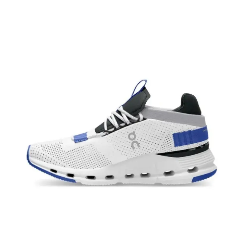 Running Cloudnova White Cobalt Blue Women's