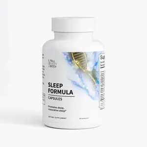 Sleep Formula Capsules - Natural Ingredients for Restful Sleep with Valerian Extract, Chamomile, GABA & More - 60 Capsules