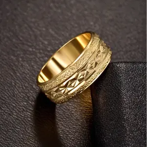 Men's Fashion Rings, Unique Engagement/Wedding Rings, Nugget Rings Meaningful Valentine's Day Gifts for Boyfriend