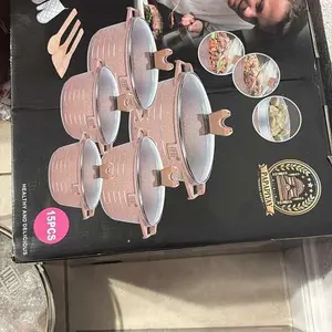 “15 pcs” kitchen cookware set