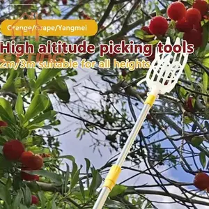 Fruit Picker Basket Head, Convenient Fruit Picker Catcher, Apple Peach Picking, Farm Garden Picking Device, Garden Tools