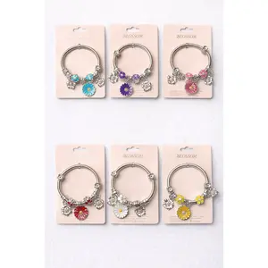 Tiny Blossom Charm Bracelet