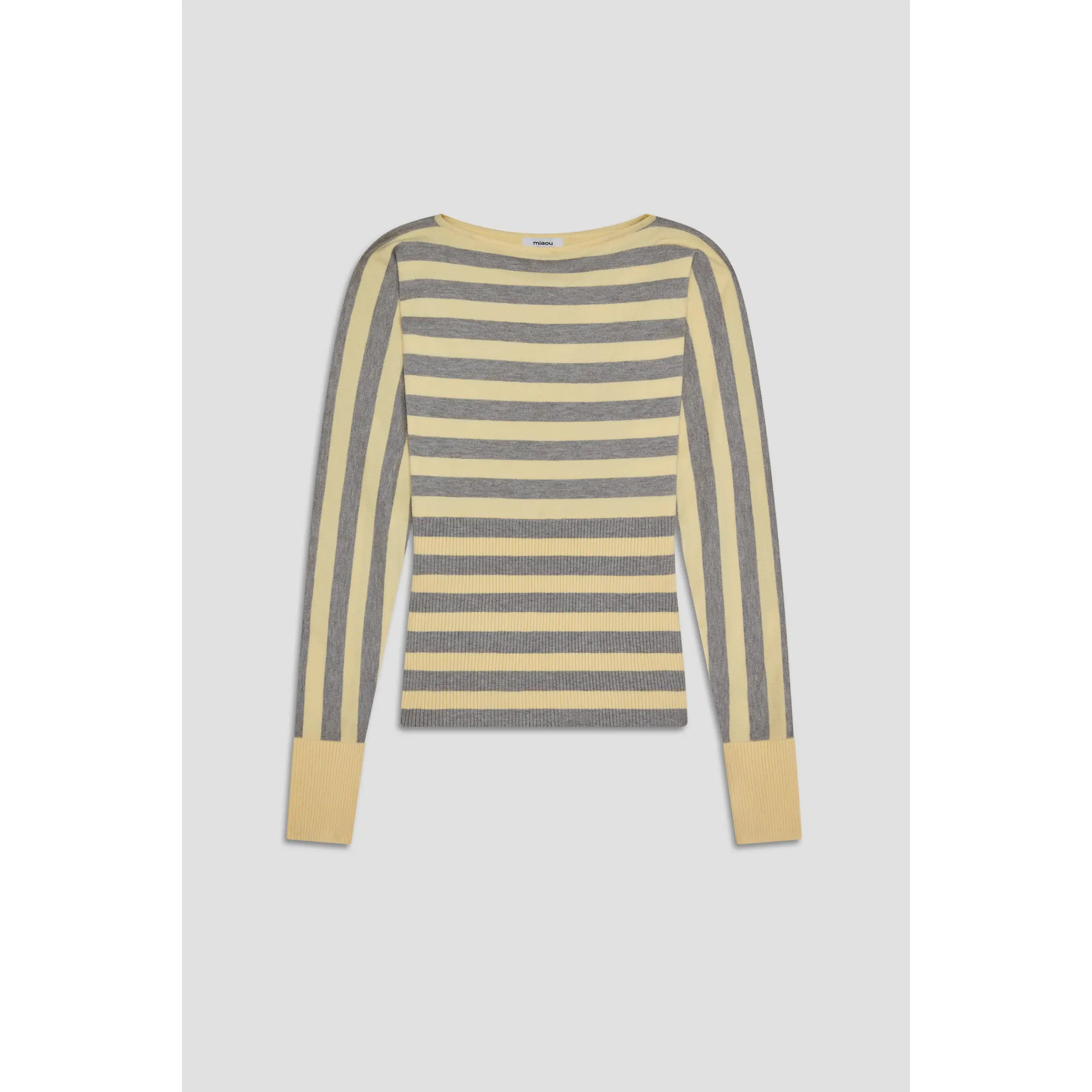 ODESSA TOP - BUTTER STRIPE