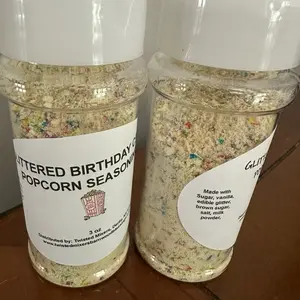 Birthday cake popcorn seasoning