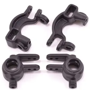 RPM 73592 Caster & Steering Blocks BLK: SLH 4X4, ST 4X4 (2)