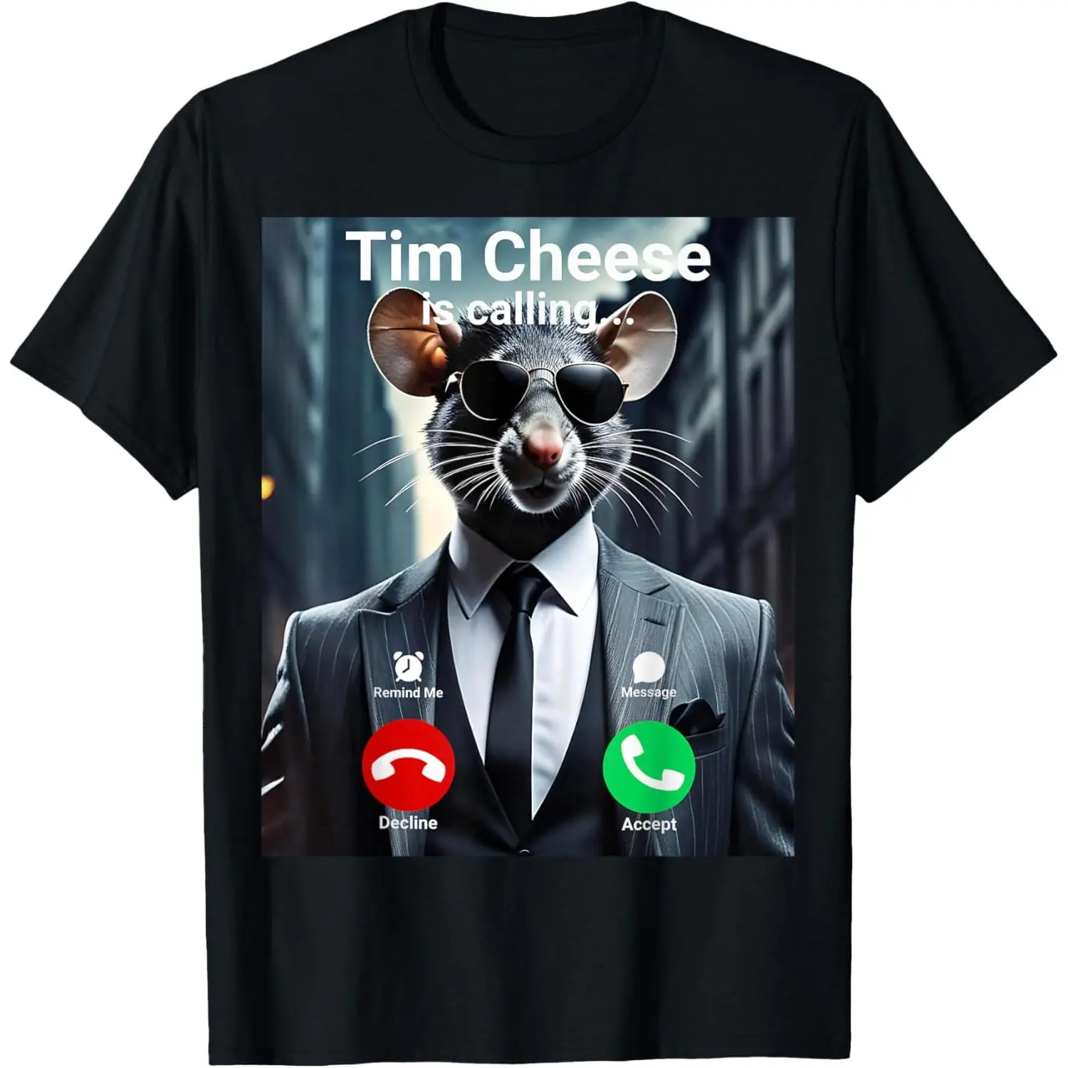 100%cotton Tim Cheese meme funny T-Shirt