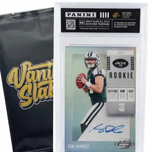 Panini Football Mystery Single Hit Slab | Football Card in Display Case | Inside is a Rookie, Star, Autograph or Insert Guaranteed! | Perfect Gift for Kids & Collectors of All Ages